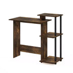 119.4 × 55.9 × 76.2 cm Gold Poplar Wood Writing Desk with File Drawer