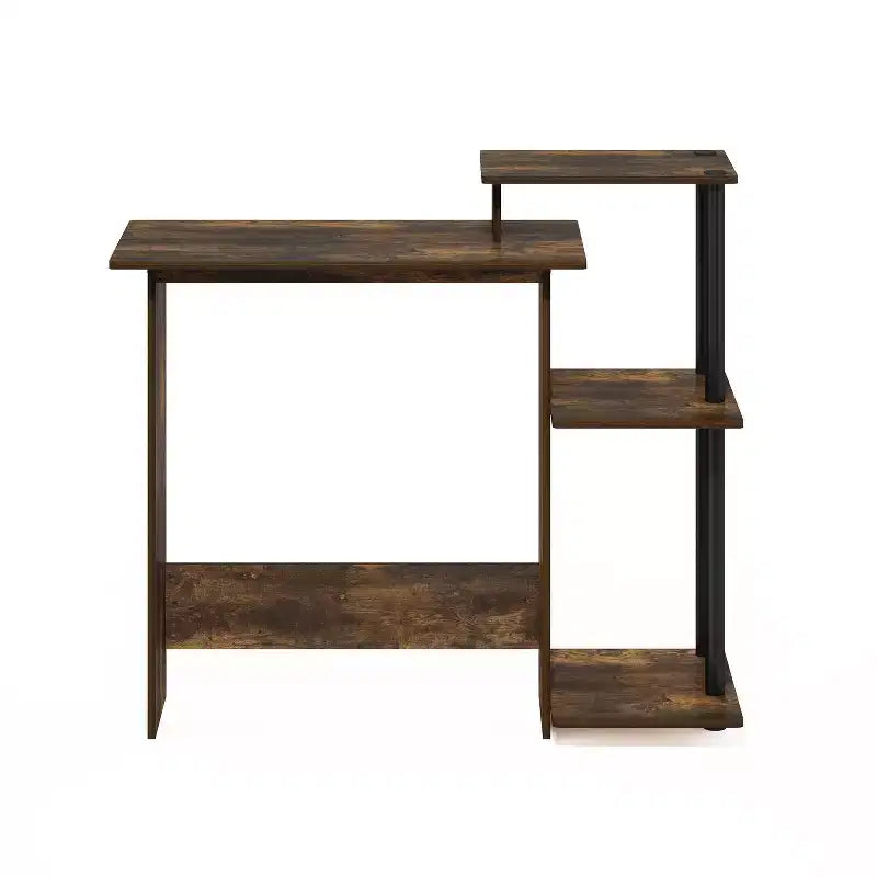 Scrivanie in legno di pioppo dorate con cassetto portadocumenti, altezza 76 cm