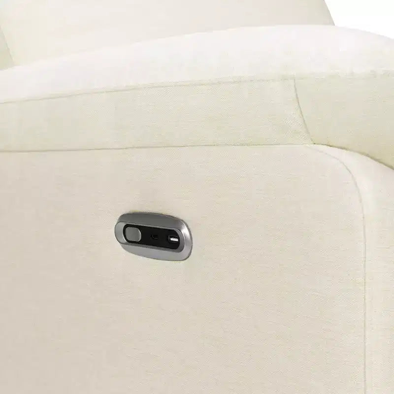 Poltrona reclinabile elettronica e girevole Suzy con porta di ricarica USB