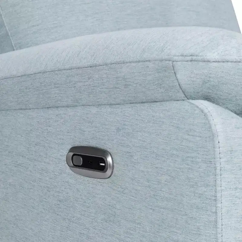 Poltrona reclinabile elettronica e girevole Suzy con porta di ricarica USB