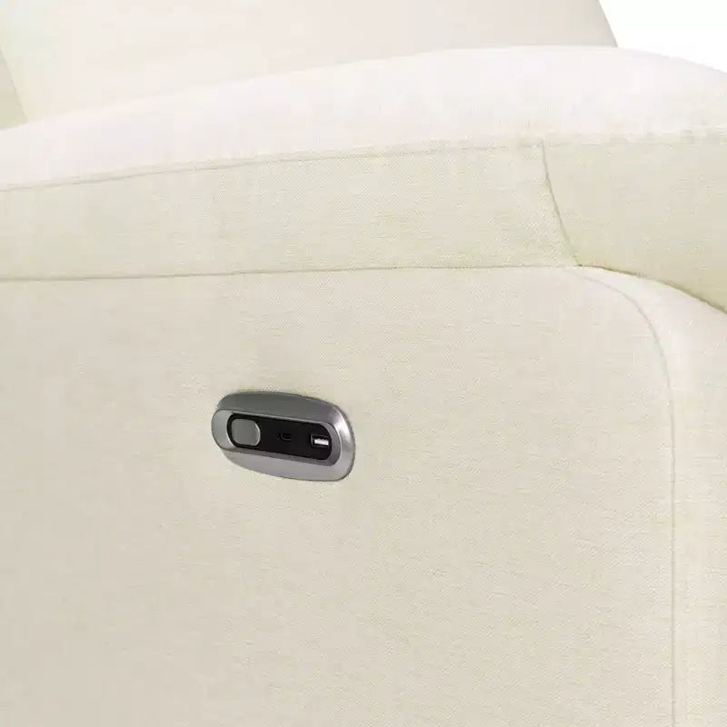 Poltrona reclinabile elettronica e girevole Suzy con porta di ricarica USB