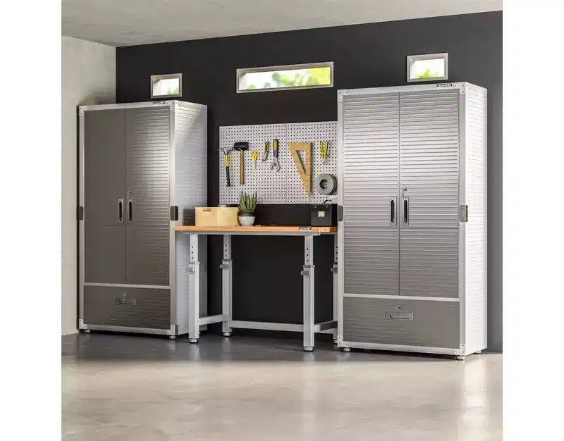 Armadio portaoggetti UltraHD con cassetto inferiore, 36 L x 18 P x 72 H