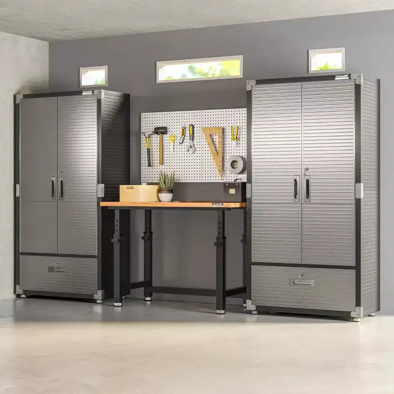 Armadio portaoggetti UltraHD con cassetto inferiore, 36 L x 18 P x 72 H