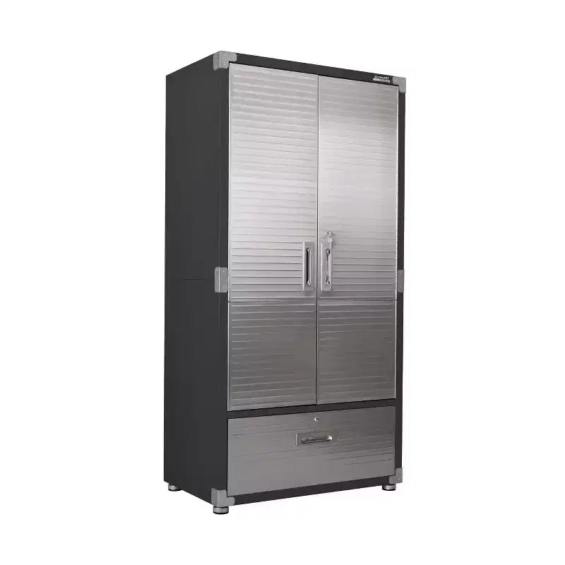 Armadio portaoggetti UltraHD con cassetto inferiore, 36 L x 18 P x 72 H