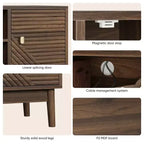 Mobile TV Mid-Century 110 × 39,9 × 48 cm per TV fino a 114,3 cm